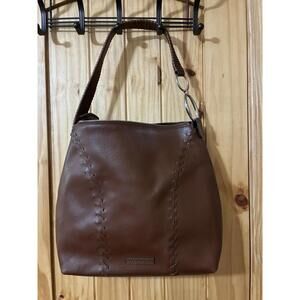 bcbg maxazria Large Brown Shoulder Bag